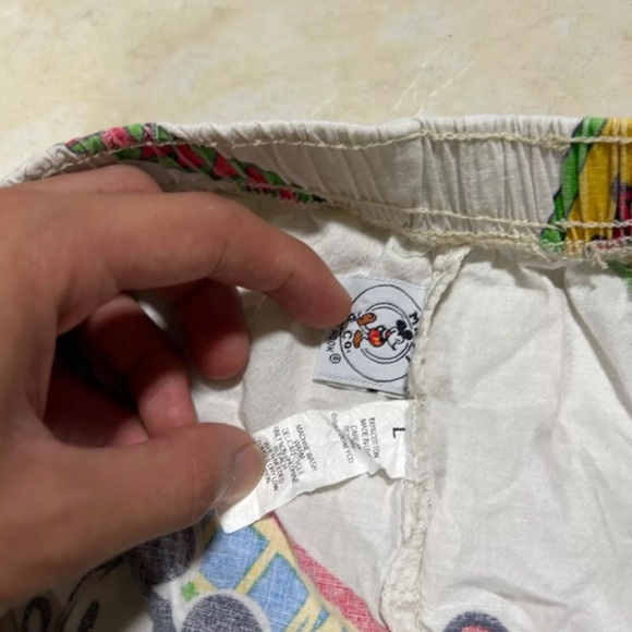 Rework Mickey and Friends Shorts Sz L - Picture 4 of 10